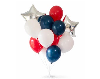Our Little Firecracker is Turning One Birthday Decorations 4th of July Made in the USA Baby Shower All American Baby Red White and Due