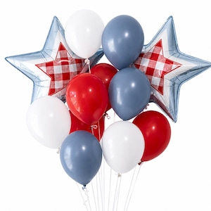 Red White and Due Baby Shower Decorations Our Little Firecracker is Turning One Birthday All American Girl 4th of July 250th Anniversary
