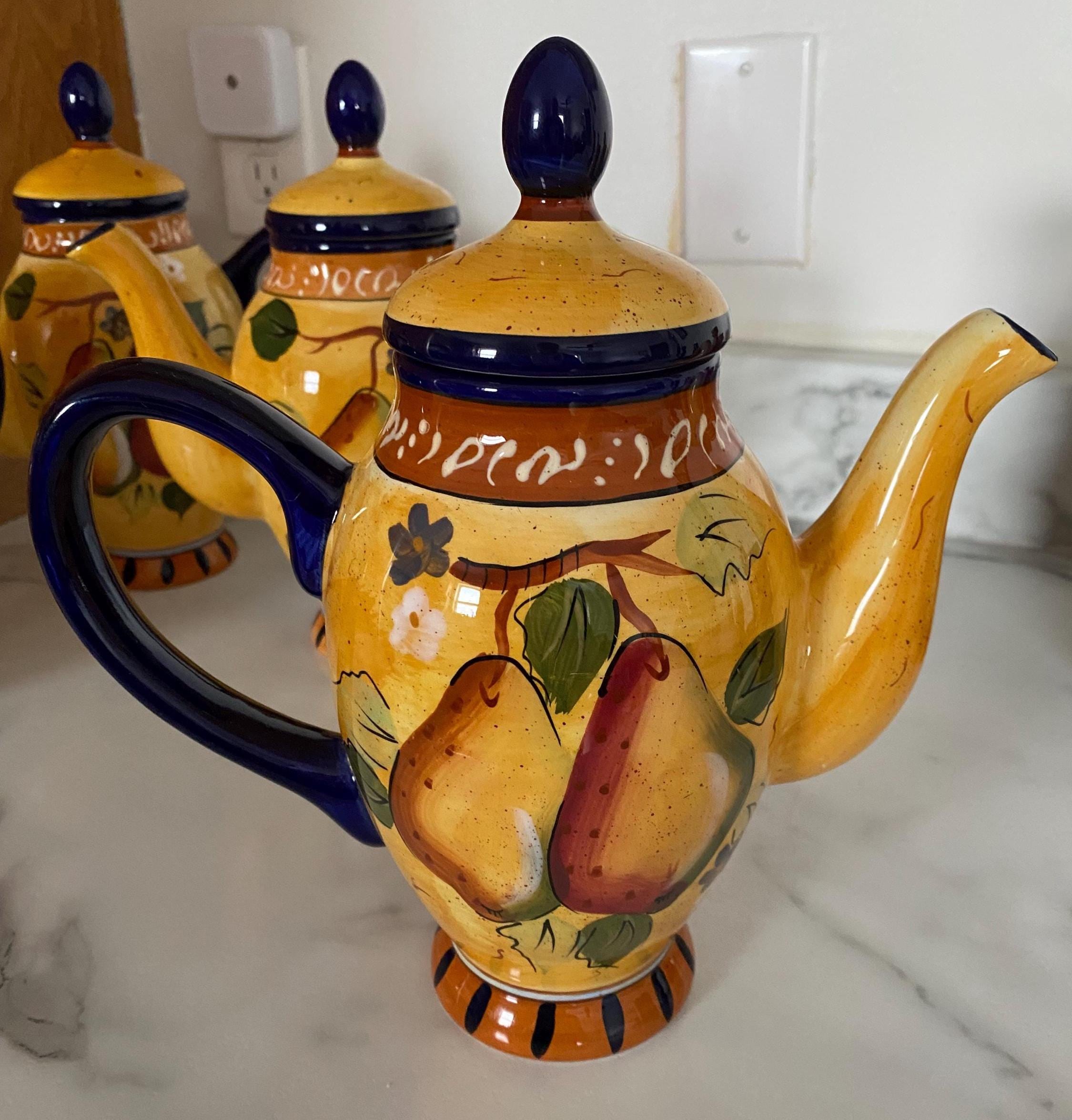 Heritage Mint ヴィンテージ　ティーポット 80’S お家 Heritage Mint Teapot - Etsy Canada