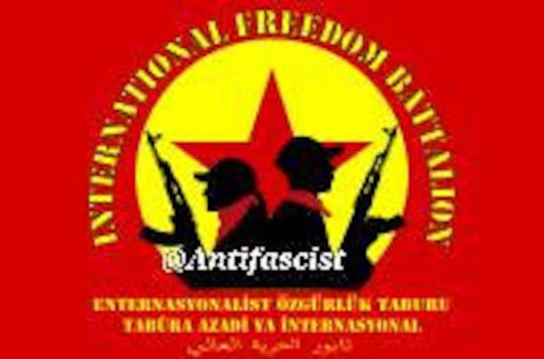 International Freedom Battalion 1 Flag Banner 3x5ft Rojava - Etsy