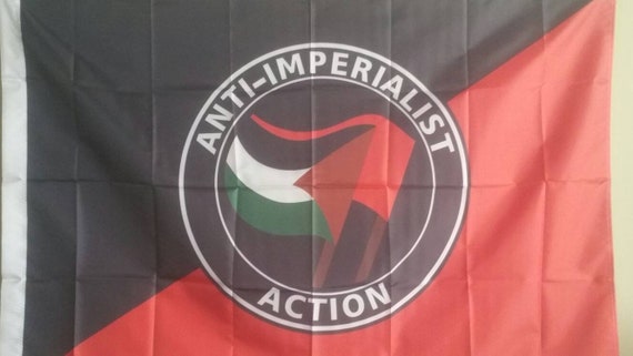 Buy Anti-imperialist Pro-palestinian Action Flag Banner 3x5ft Free Palestine  Free Gaza Flags Online in India 