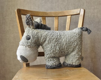 Fred the donkey cuddly pillow