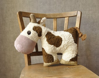 Lotte the cow cuddly pillow