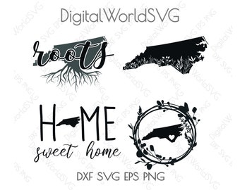 Download Nc Home Svg Etsy