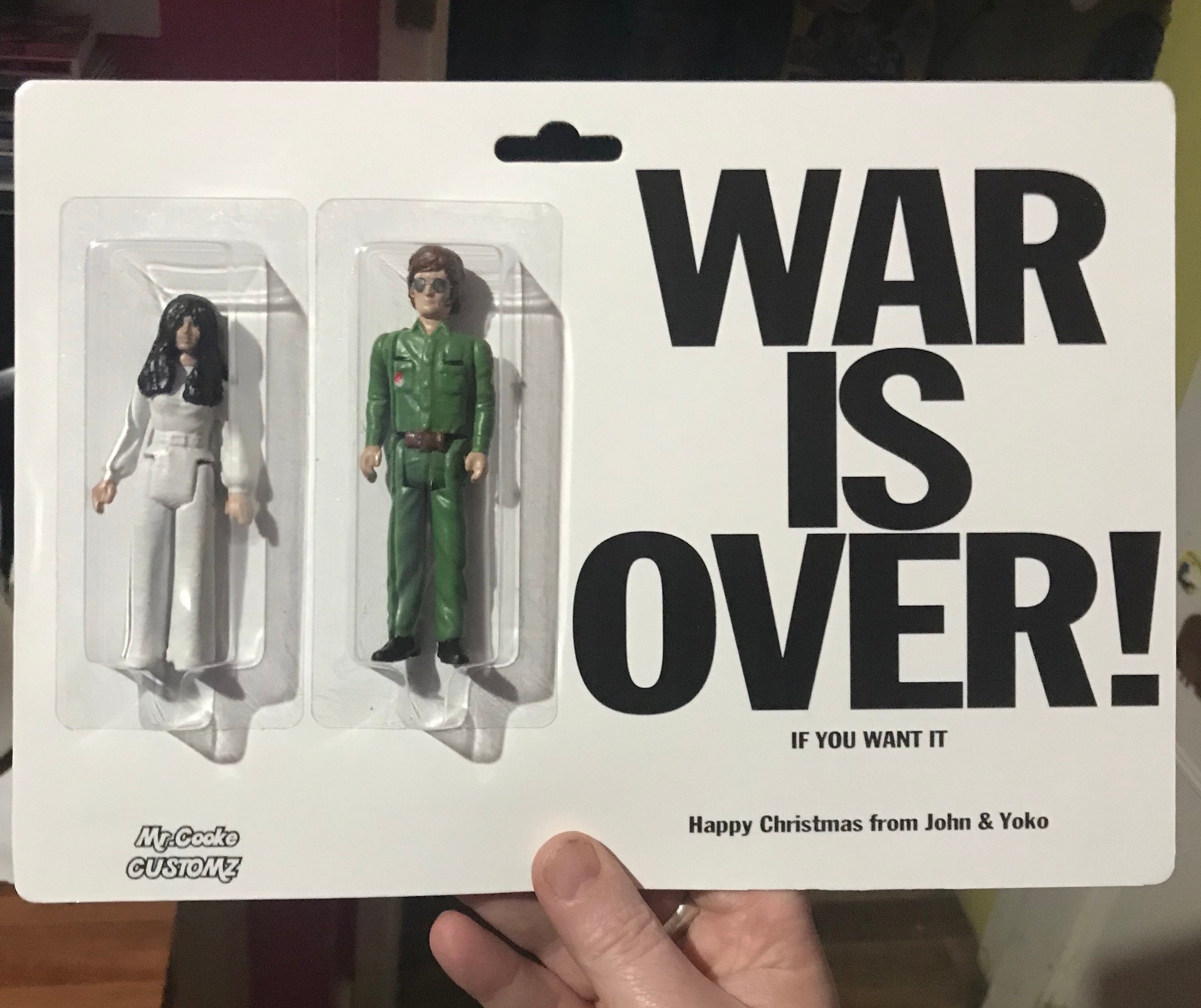 【使い勝手の良い】 & John Custom Yoko Etsy - Figures It' Want You If Over is 'war その他