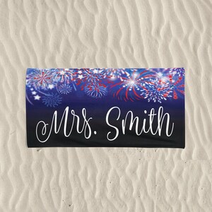 Personalized Beach Towel, Bride Beach Towel, Bachelorette Beach Towel, Engagement Party Decorations, Adult Party Favors,Custom Beach Towel