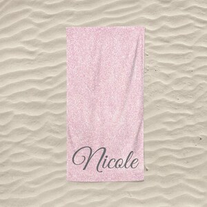 Custom Beach Towel, Bachelorette Beach Towel, Personalized Beach Towel, Custom Pool Towel, Bride Towel, Birthday Gift, Gift For Women