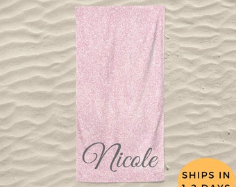 Custom Beach Towel, Bachelorette Beach Towel, Personalized Beach Towel, Custom Pool Towel, Bride Towel, Birthday Gift, Gift For Women