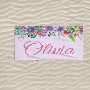 Custom Beach Towel, Bachelorette Beach Towel, Personalized Beach Towel, Custom Pool Towel, Bride Towel, Birthday Gift, Gift For Women