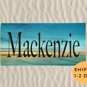 Custom Beach Towel, Bachelorette Beach Towel, Personalized Beach Towel, Custom Pool Towel, Bride Towel, Birthday Gift, Gift For Women
