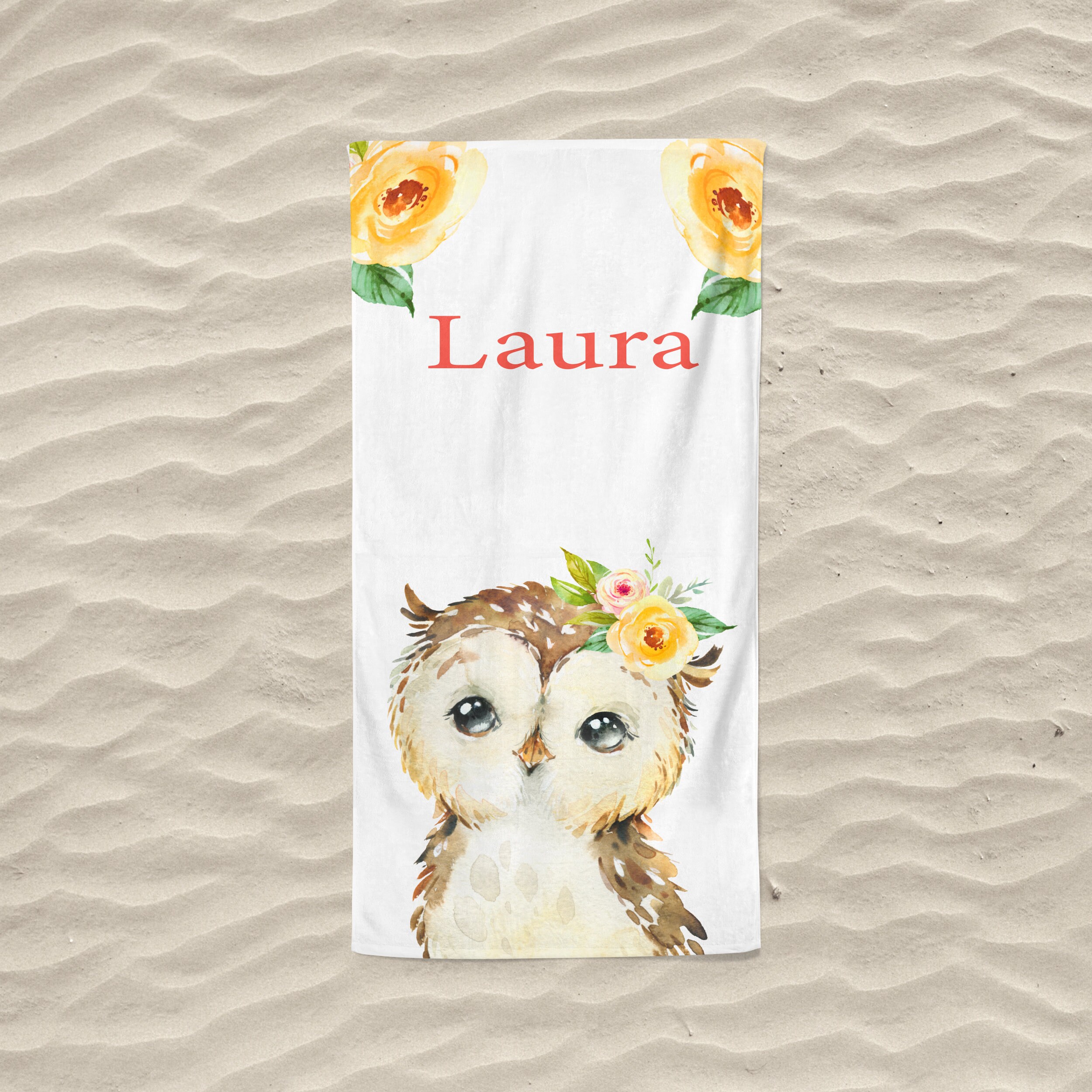 Beach Towel Personalized, Personalized Towels, Child Beach Towel, Customized Boys Beach Towel, Kids 