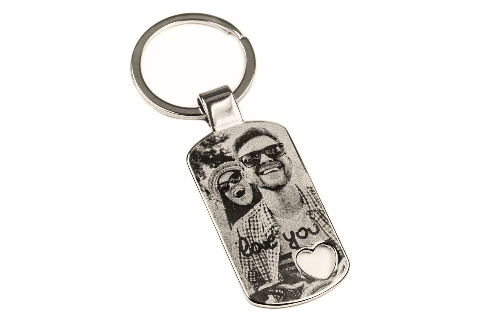 Schlüsselanhänger mit Gravur Heartkey mit Foto graviert Etsy Schlüsselanhänger mit Gravur Heartkey mit Foto graviert Etsy