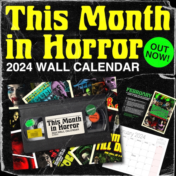 Horror Advent Calendar Etsy