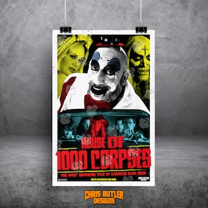 House Of 1,000 Corpses 11x17 Alternative Movie Print