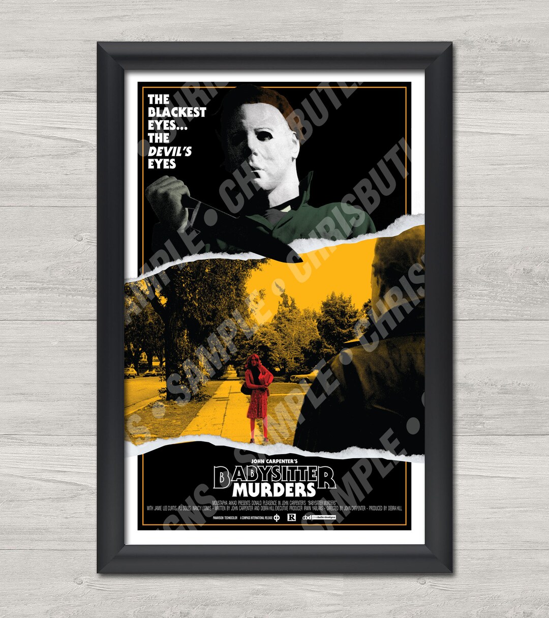 Babysitter Murders 11x17 Movie Poster Etsy