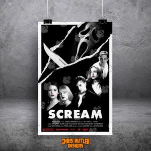 Scream Design Two 11x17 Movie Poster