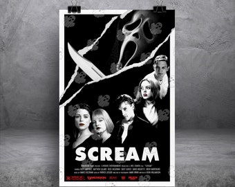 Scream Design Two 11x17 Movie Poster