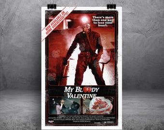 My Bloody Valentine (VHS Series) 11x17 Alternative Movie Print