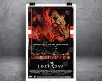 The Lost Boys (VHS Series) RE-VAMP 11x17 Movie Poster