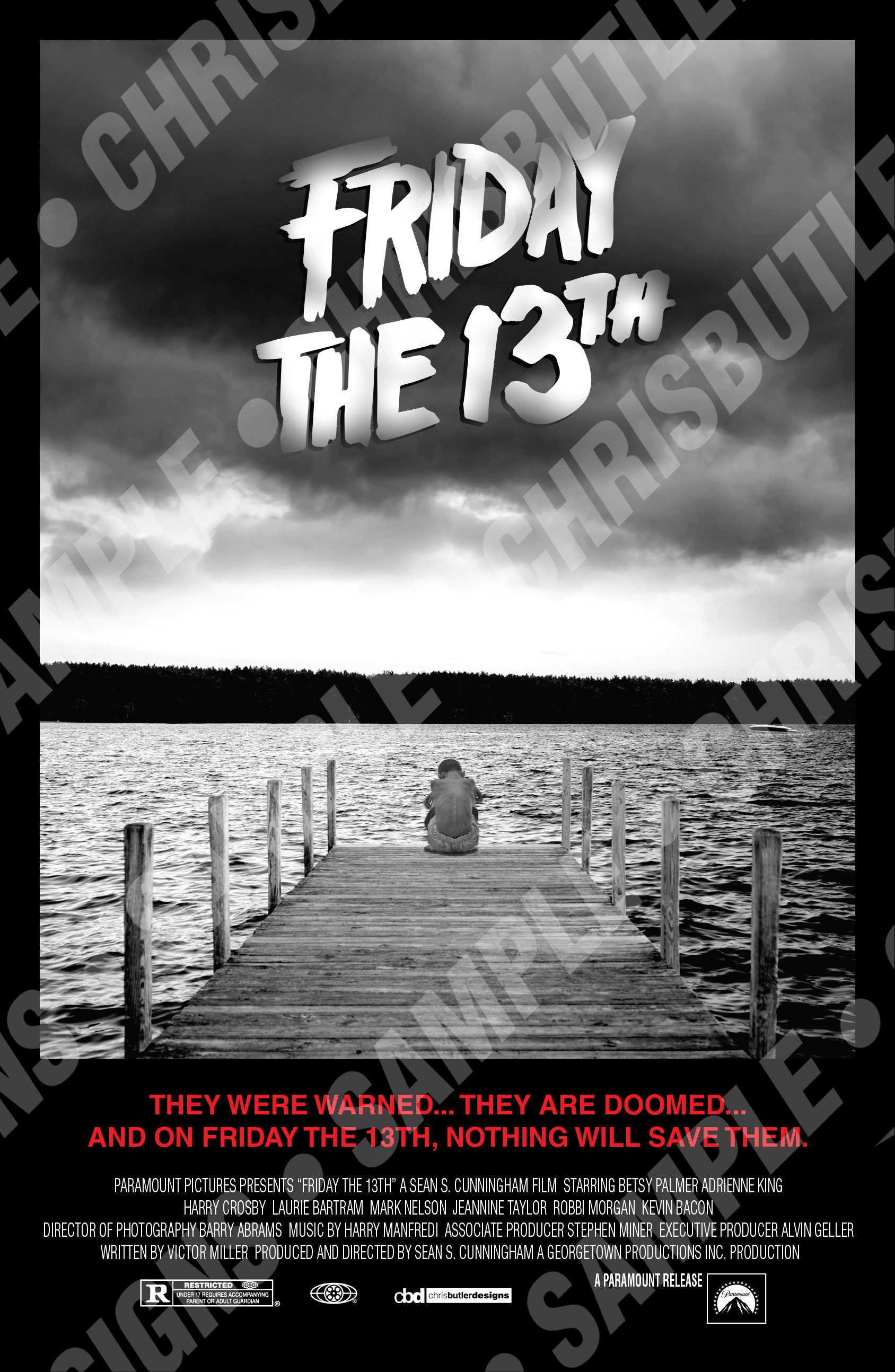 Poster analysis friday the 13th