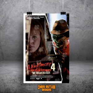 A Nightmare On Elm Street Part 4: Dream Master 11x17 Alternative Movie Print