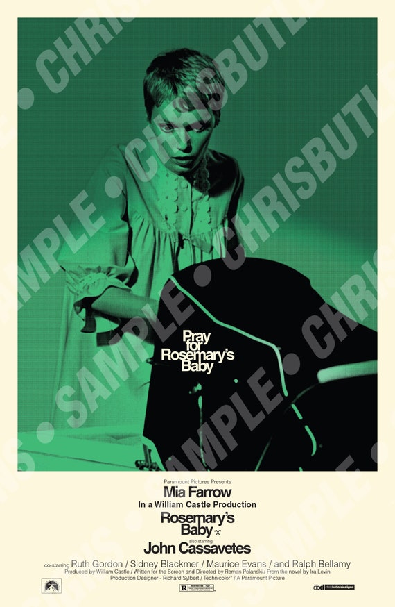 Rosemary S Baby 11x17 Movie Poster Etsy