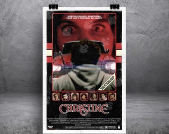 Christine (VHS Series) 11x17 Alternative Movie Print
