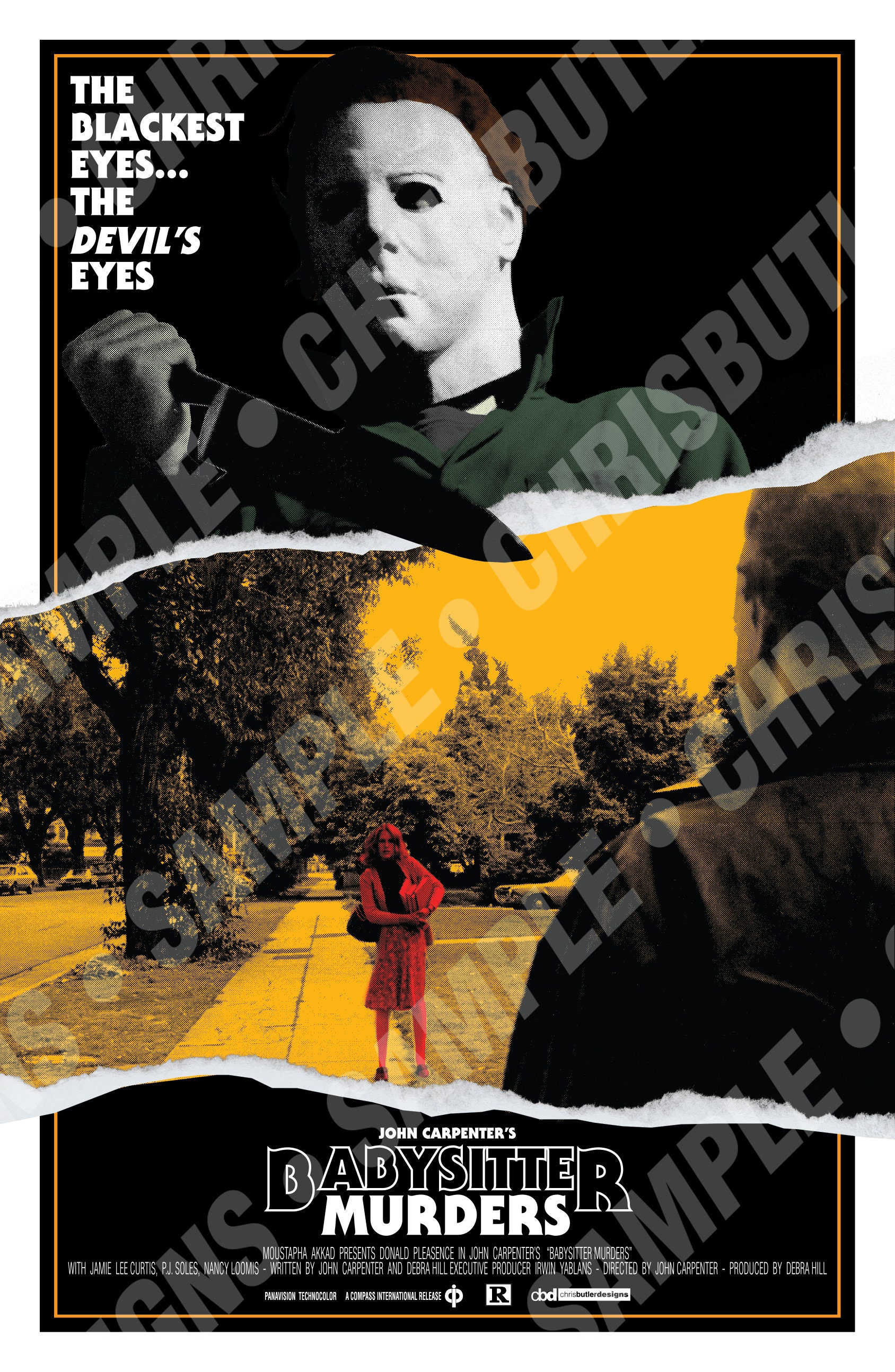 Babysitter Murders 11x17 Movie Poster Etsy