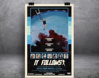 It Follows (VHS Series) 11x17 Alternative Movie Print
