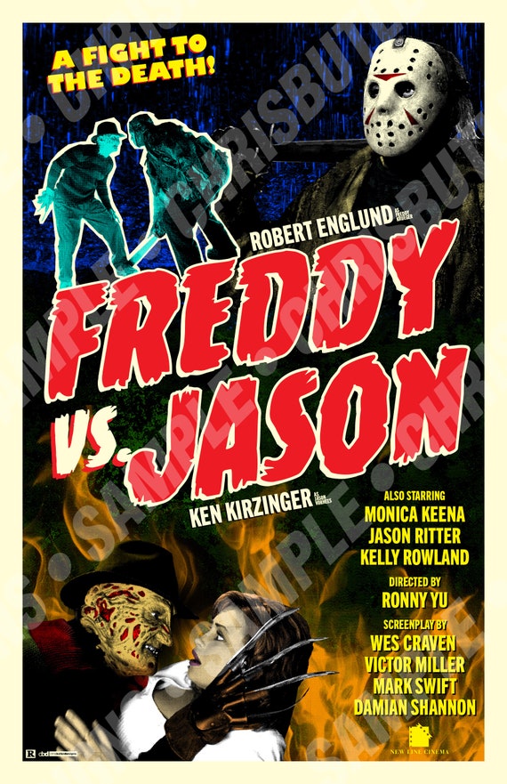 freddy vs jason movie art freddy vs jason movie art