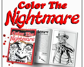 Color The Nightmare Coloring and Activity Book