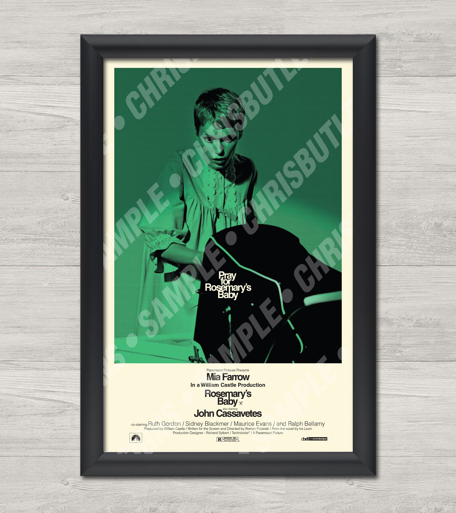 Rosemary S Baby 11x17 Movie Poster Etsy Rosemary S Baby 11x17 Movie Poster Etsy