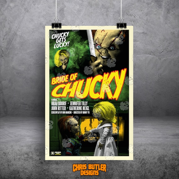 Bride of Chucky (classic Series 5) 11x17 Movie Poster - Etsy Bride of Chucky (classic Series 5) 11x17 Movie Poster - Etsy