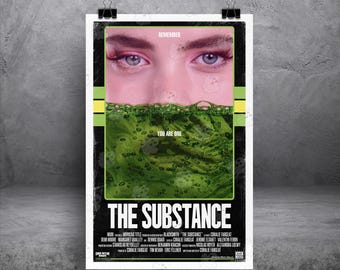 The Substance (VHS Series) 11x17 Movie Poster