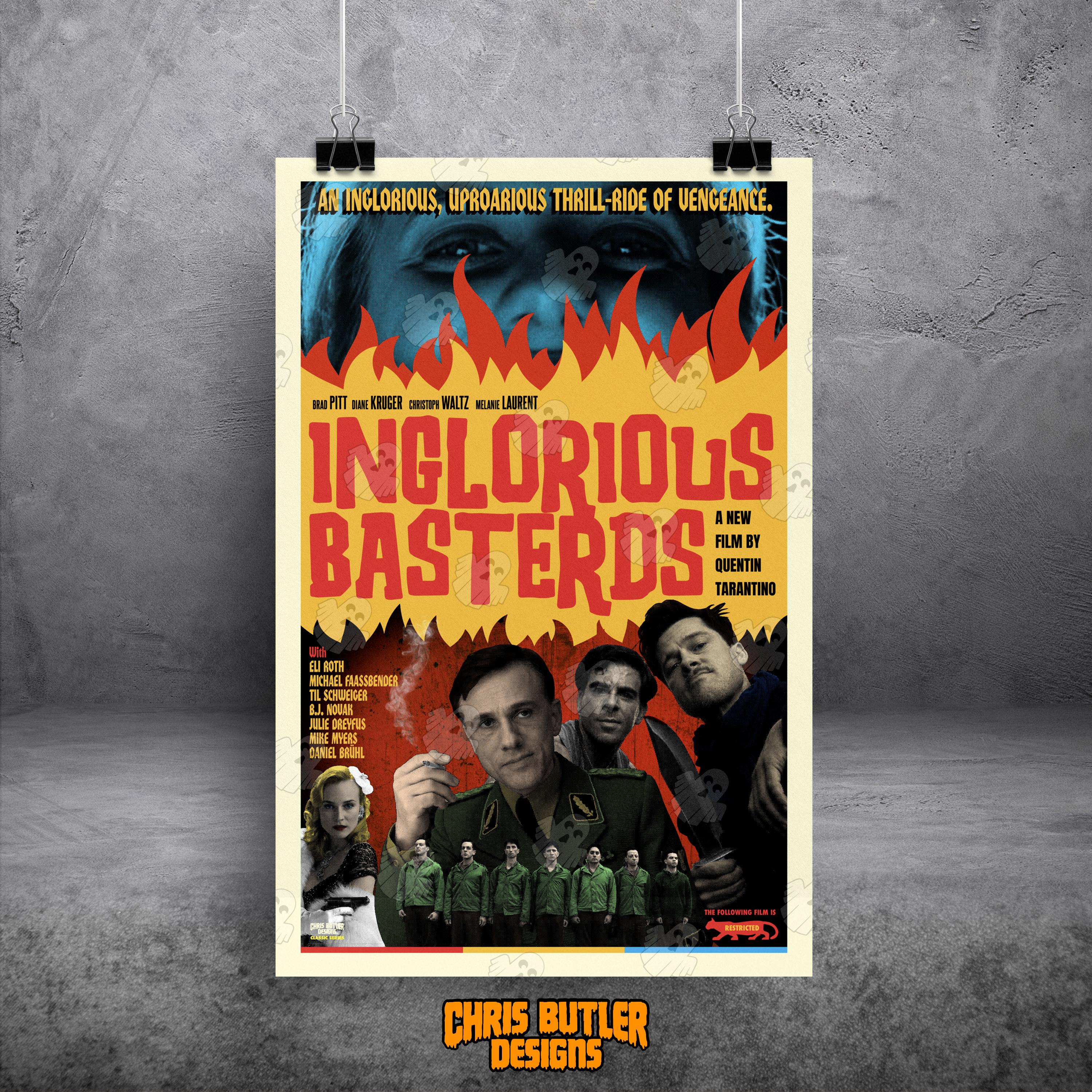 Inglorious Basterds (Classic Series) 11x17 Alternative Movie Print