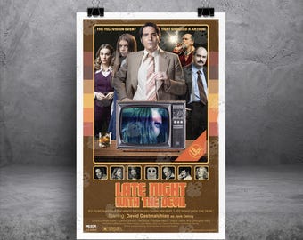 Late Night With The Devil VHS SERIES **Officially Licensed** 11x17 Alternative Movie Poster