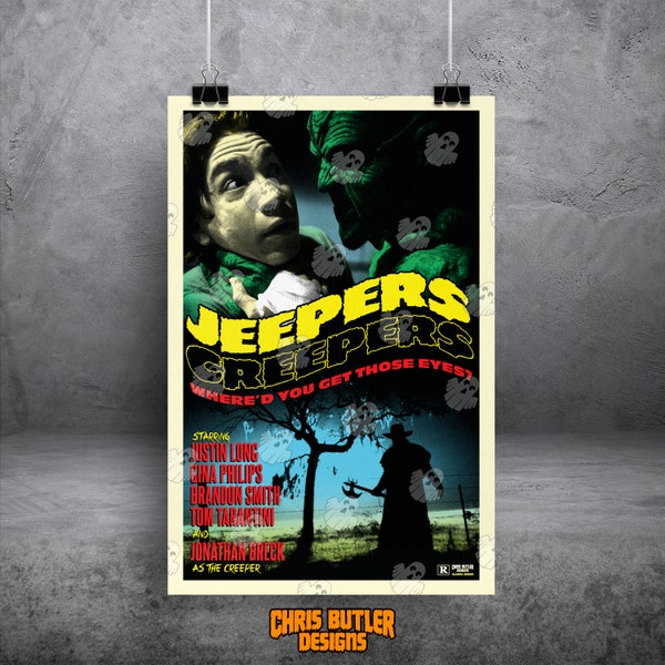 Jeepers Creepers (Classic Series) 11x17 Movie Poster