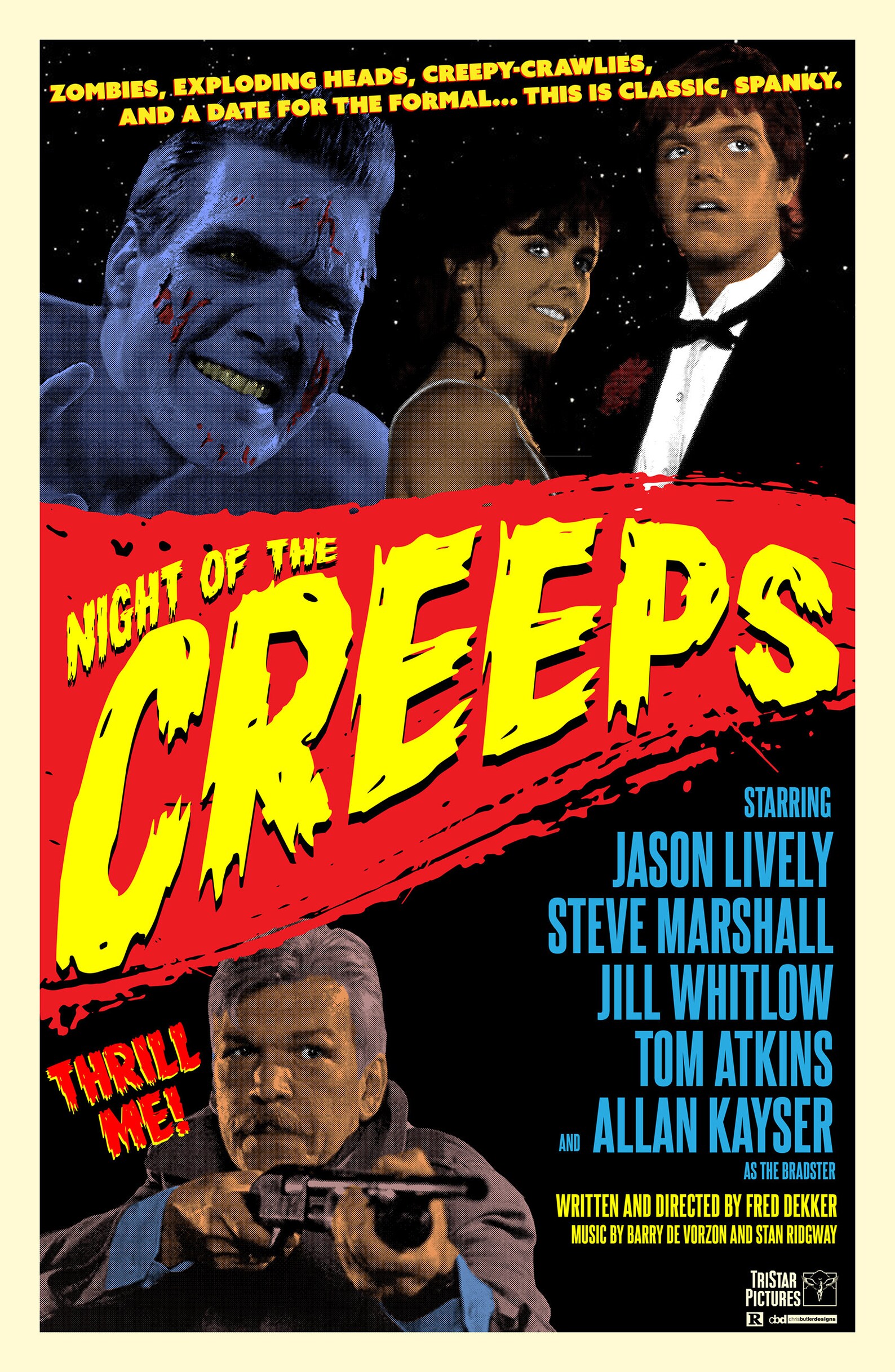 Night of The Creeps 11x17 Movie Poster Etsy