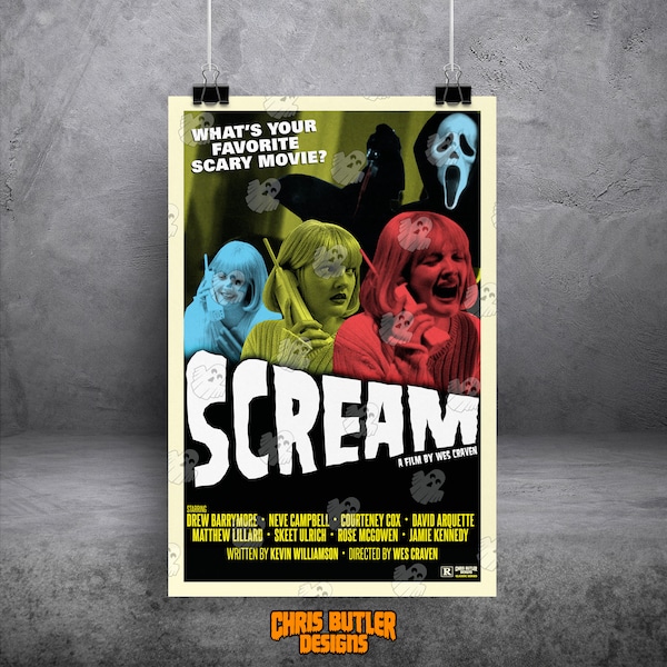 Scream (Classic Series) 11x17 Movie Poster