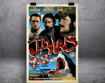 Jaws (Classic Series) 11x17 Alternative Movie Print
