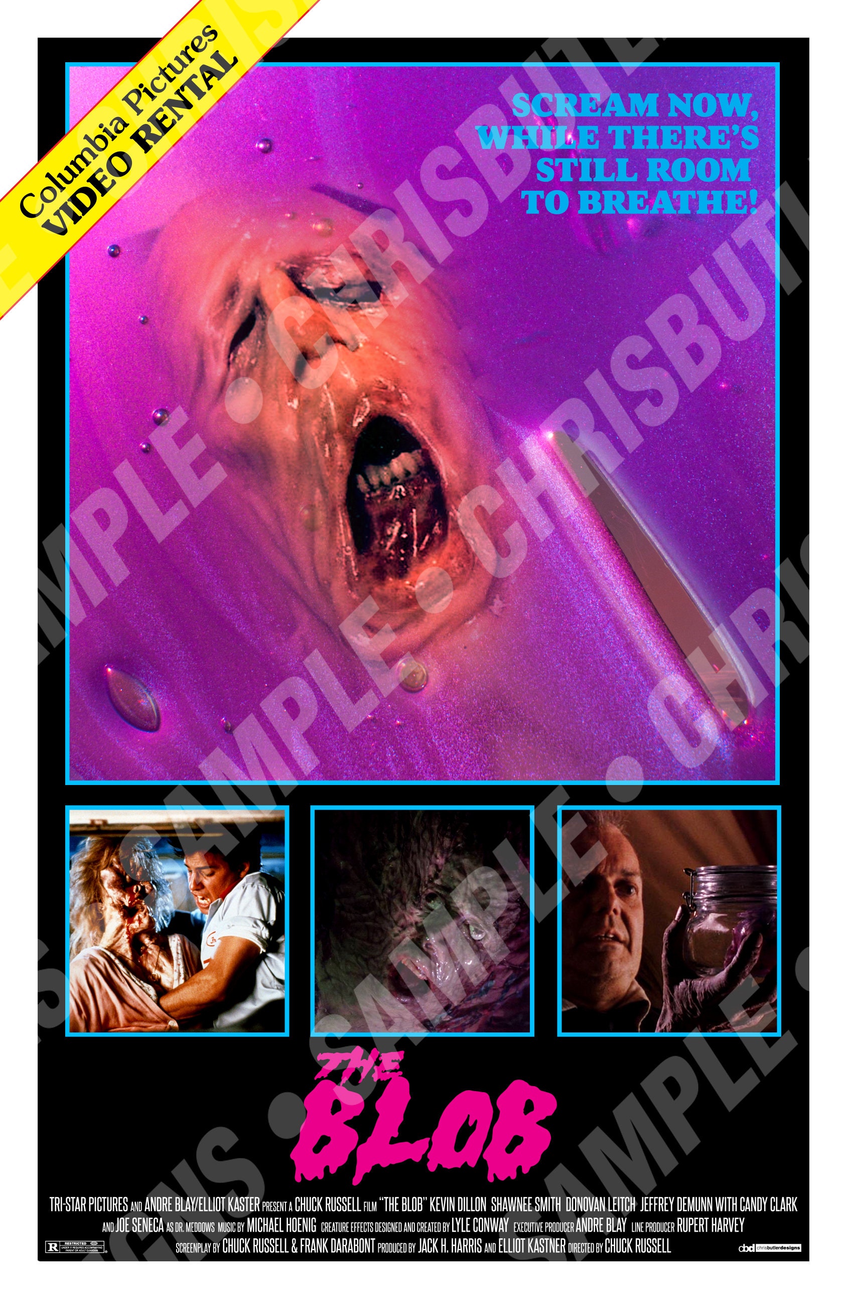 the blob movie poster