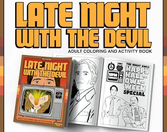 Late Night With The Devil Coloring And Activity Book (Officially Licensed)