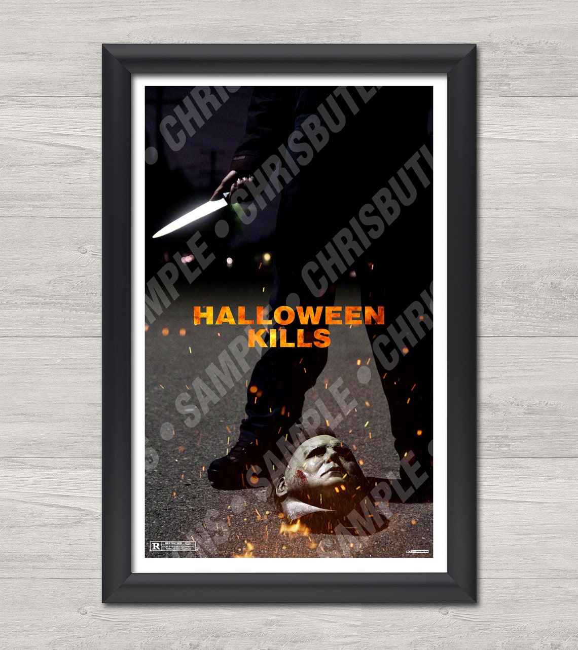 Halloween Kills Concept 2 11x17 Movie Poster Etsy