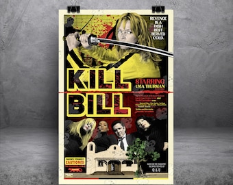 Kill Bill (Classic Series) 11x17 Alternative Movie Print