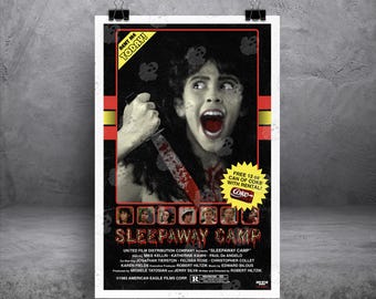 Sleepaway Camp (VHS Series) 11x17 Alternative Movie Print