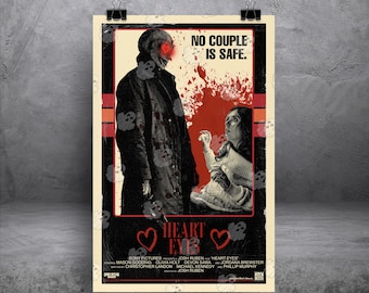 Heart Eyes (VHS Series) 11x17 Alternative Movie Print