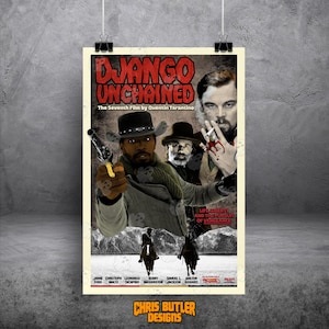 Django Unchained (Classic Series) 11x17 Alternative Movie Print