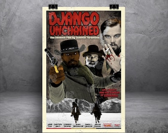 Django Unchained (Classic Series) 11x17 Alternative Movie Print