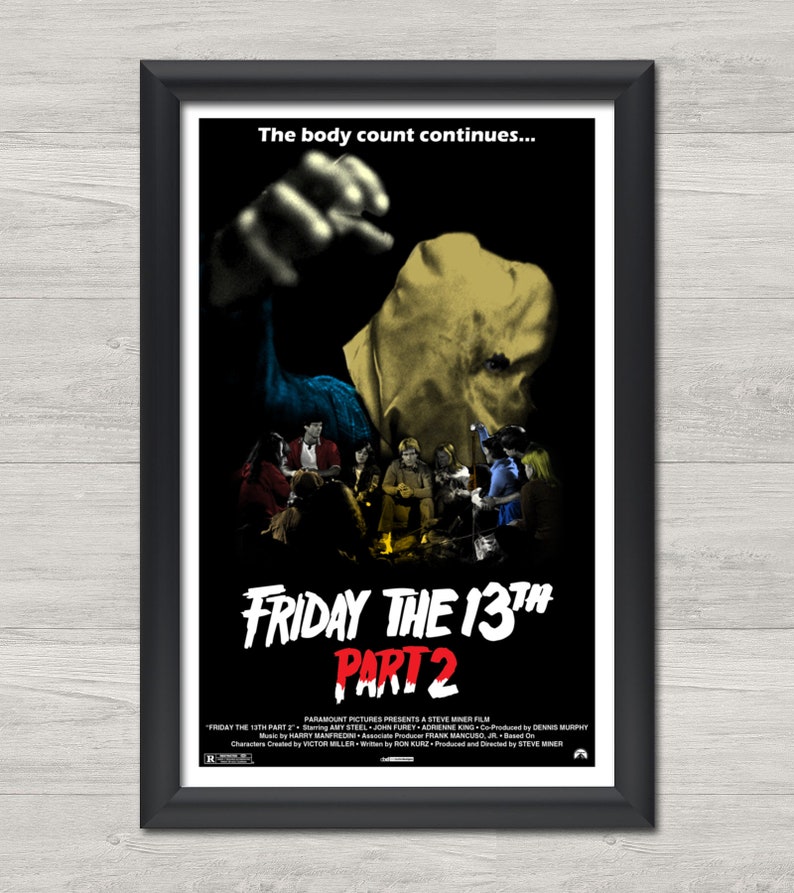Download Friday The 13th Part 2 11x17 Movie Poster Prints Art Collectibles Colonialgolfhart Com