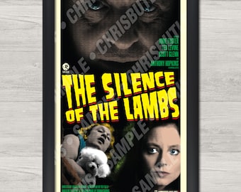 The Silence Of The Lambs Classic Large Movie Poster Print The Silence Of The Lambs Classic Large Movie Poster Print